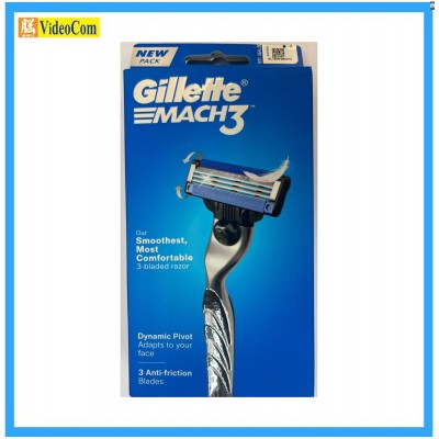 GILLETTE吉列 MACH3 NEW PACK 刀架 (含一個刀片)